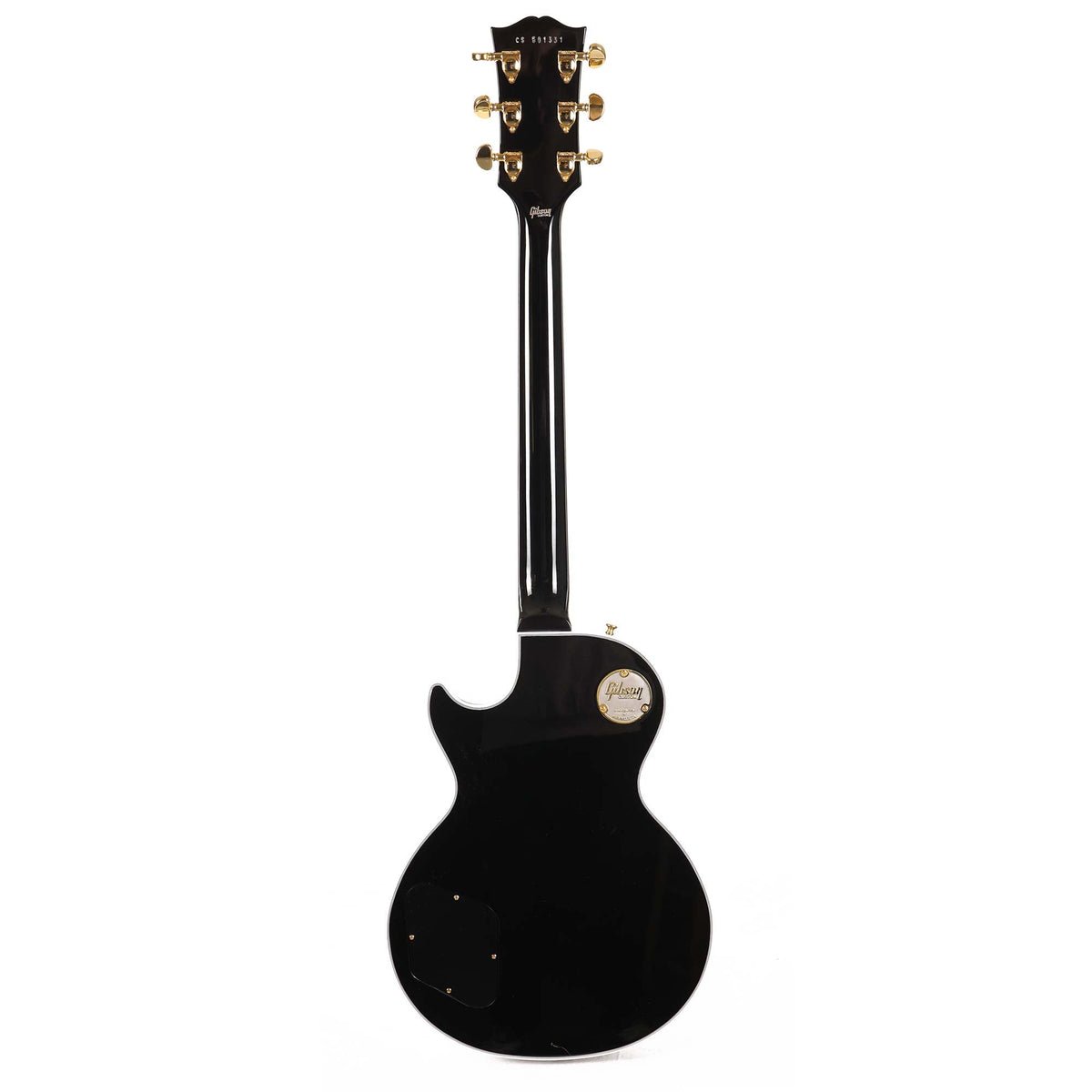 Gibson Custom Shop Les Paul Custom Made 2 Measure Ebony Gloss Used — 3