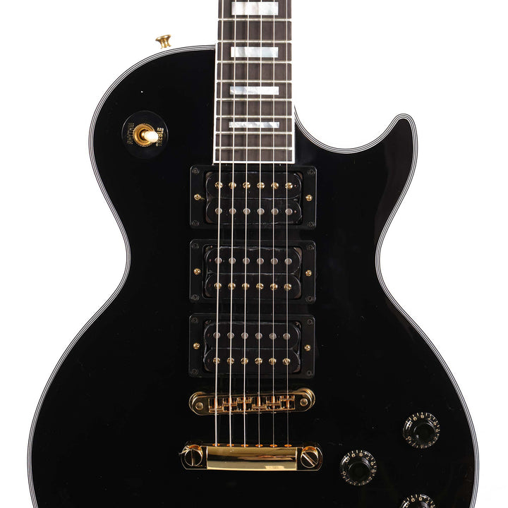Gibson Custom Shop Les Paul Custom Made 2 Measure Ebony Gloss