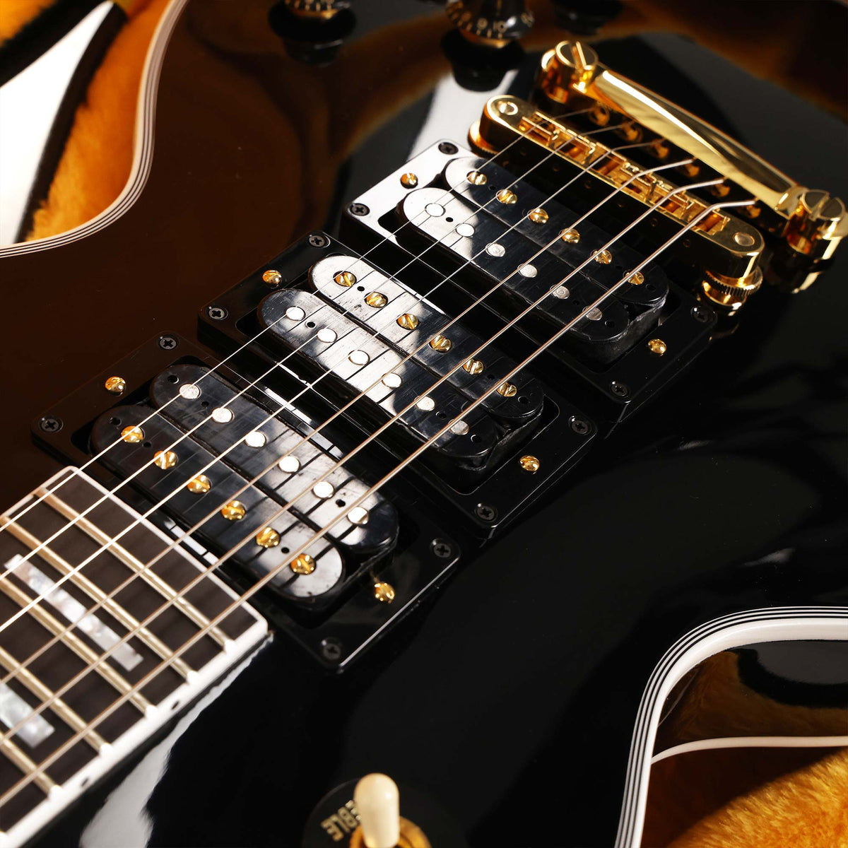 Gibson Custom Shop Les Paul Custom Made 2 Measure Ebony Gloss Used — 6