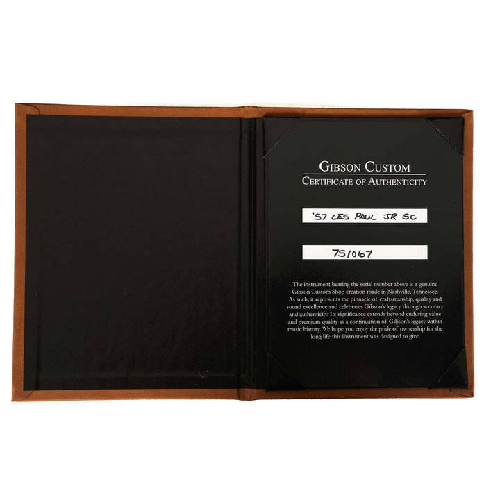 Gibson Custom Shop 1957 Les Paul Junior Made 2 Measure TV Gold