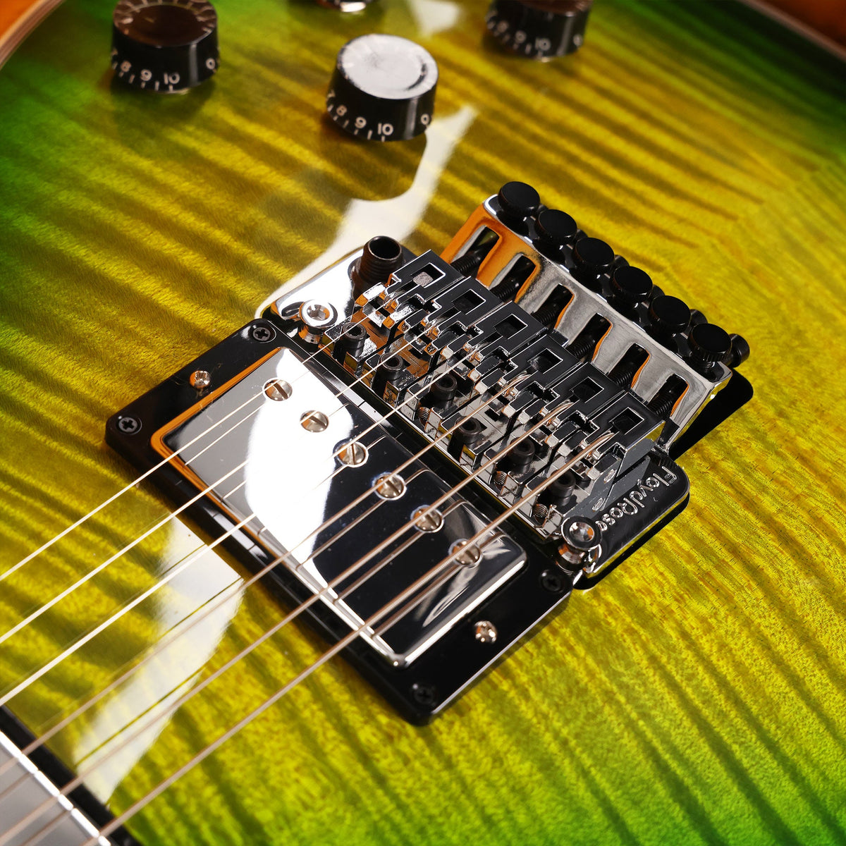 Gibson Custom Shop Les Paul Custom Axcess Made 2 Measure Iguana Burst — 6