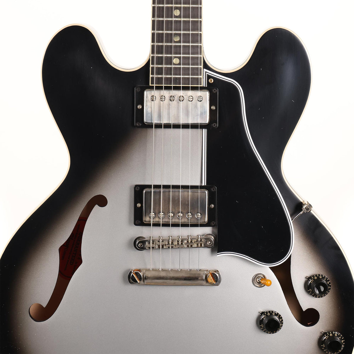 Gibson Custom Shop 1959 ES-335 Made 2 Measure Silverburst w/ Ebony Fretboard — 4