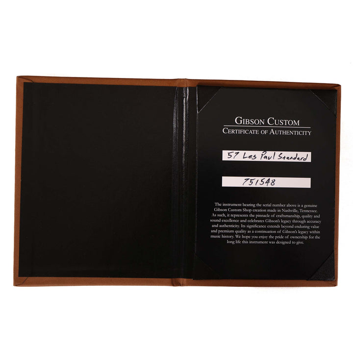 Gibson Custom Shop 1957 Les Paul Goldtop Made 2 Measure Double Classic White Pickups