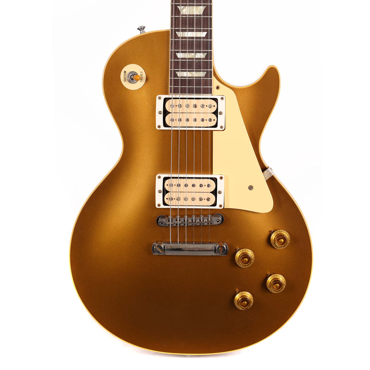 Gibson Custom Shop 1957 Les Paul Goldtop Made 2 Measure Double Classic White Pickups — 1