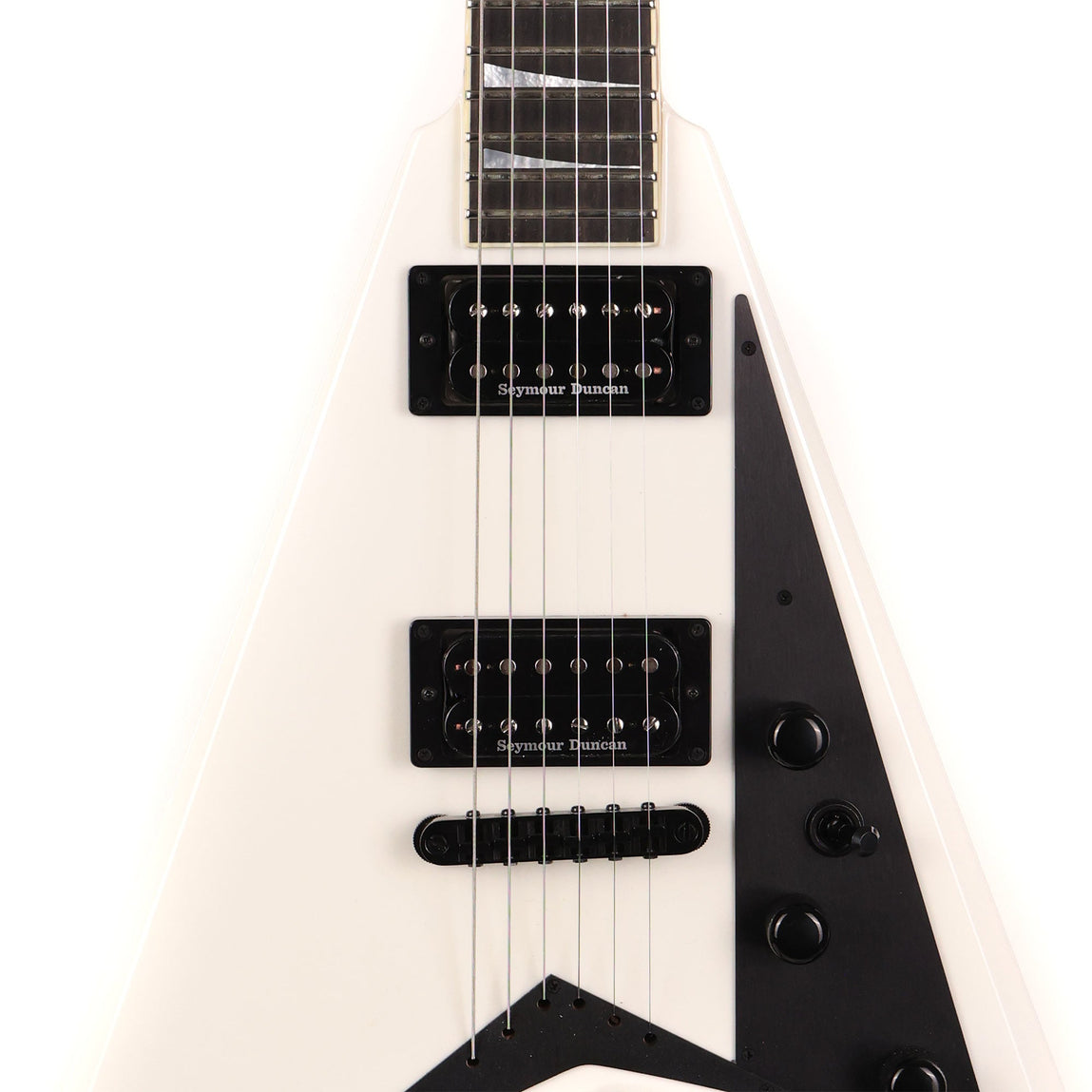 Jackson USA Select RR1T Randy Rhoads Snow White | The Music Zoo