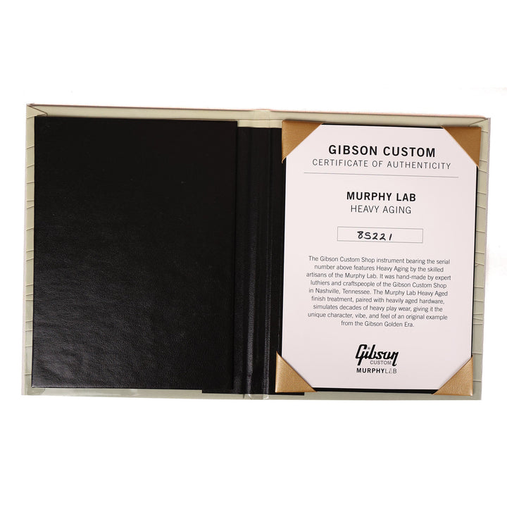 Gibson Custom Shop 1958 Les Paul Standard BOTB Page 153 Murphy Lab Heavy Aged