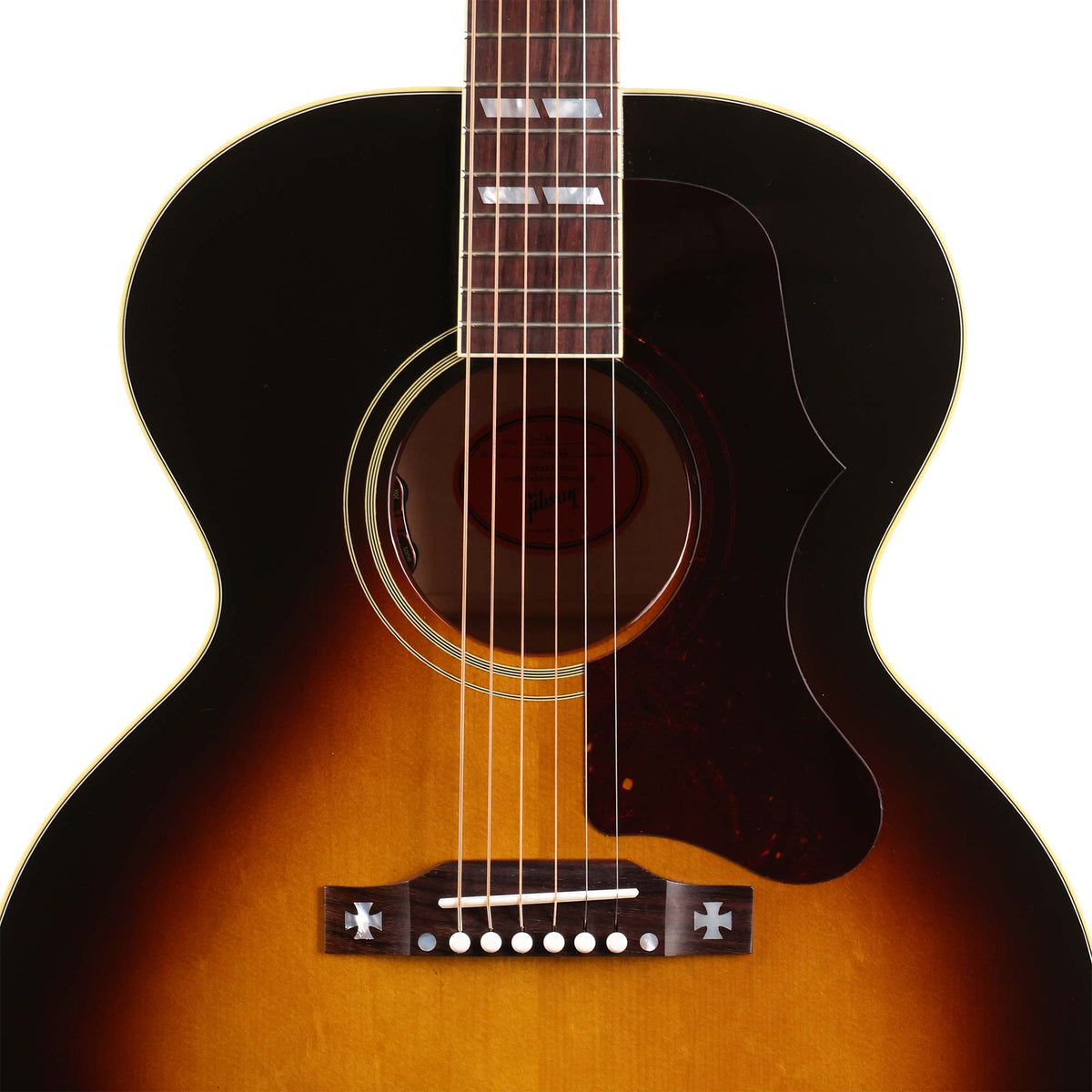 Gibson J-185 Original Vintage Sunburst — 4