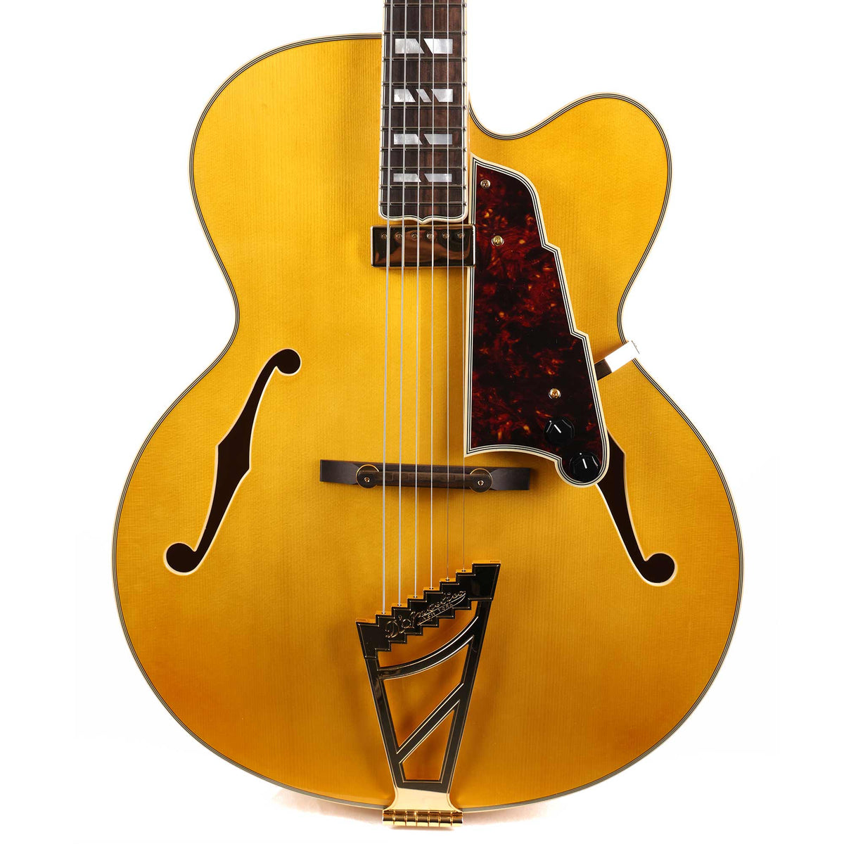 D'Angelico Excel EXL-1 Hollowbody Archtop Guitar Natural — 1