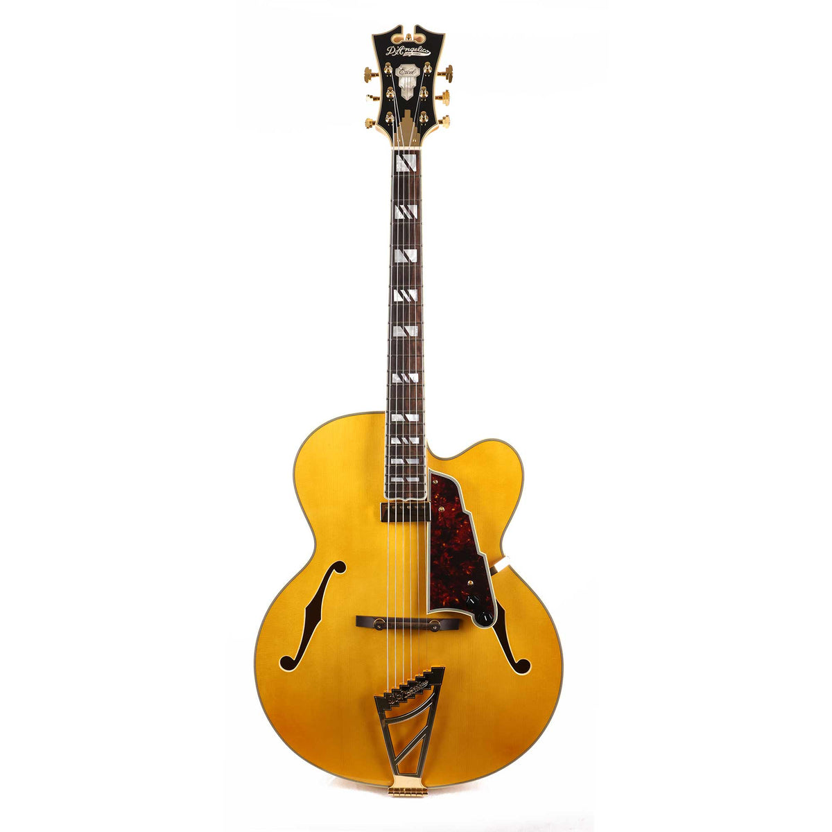 D'Angelico Excel EXL-1 Hollowbody Archtop Guitar Natural — 2