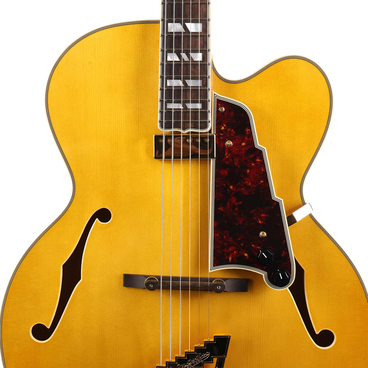 D'Angelico Excel EXL-1 Hollowbody Archtop Guitar Natural — 4