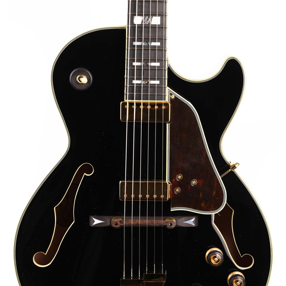 Ibanez GB10 George Benson Signature Guitar Black | The Music Zoo