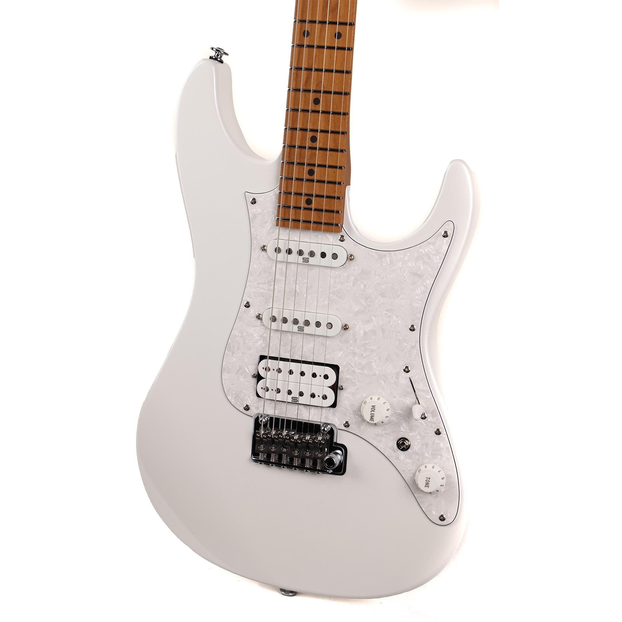 Ibanez Prestige AZ2204 Pearl White | The Music Zoo