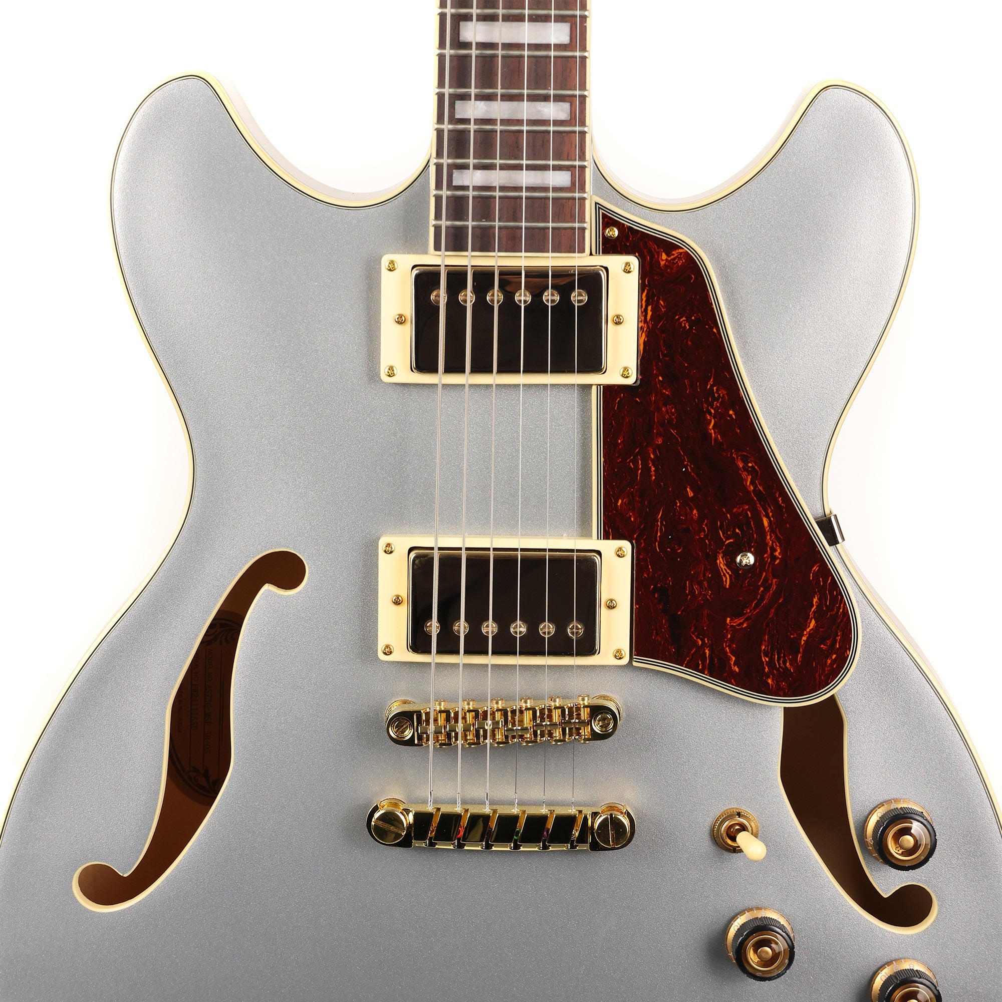Ibanez AS73G AS Artcore Moonstone Silver Flat | The Music Zoo
