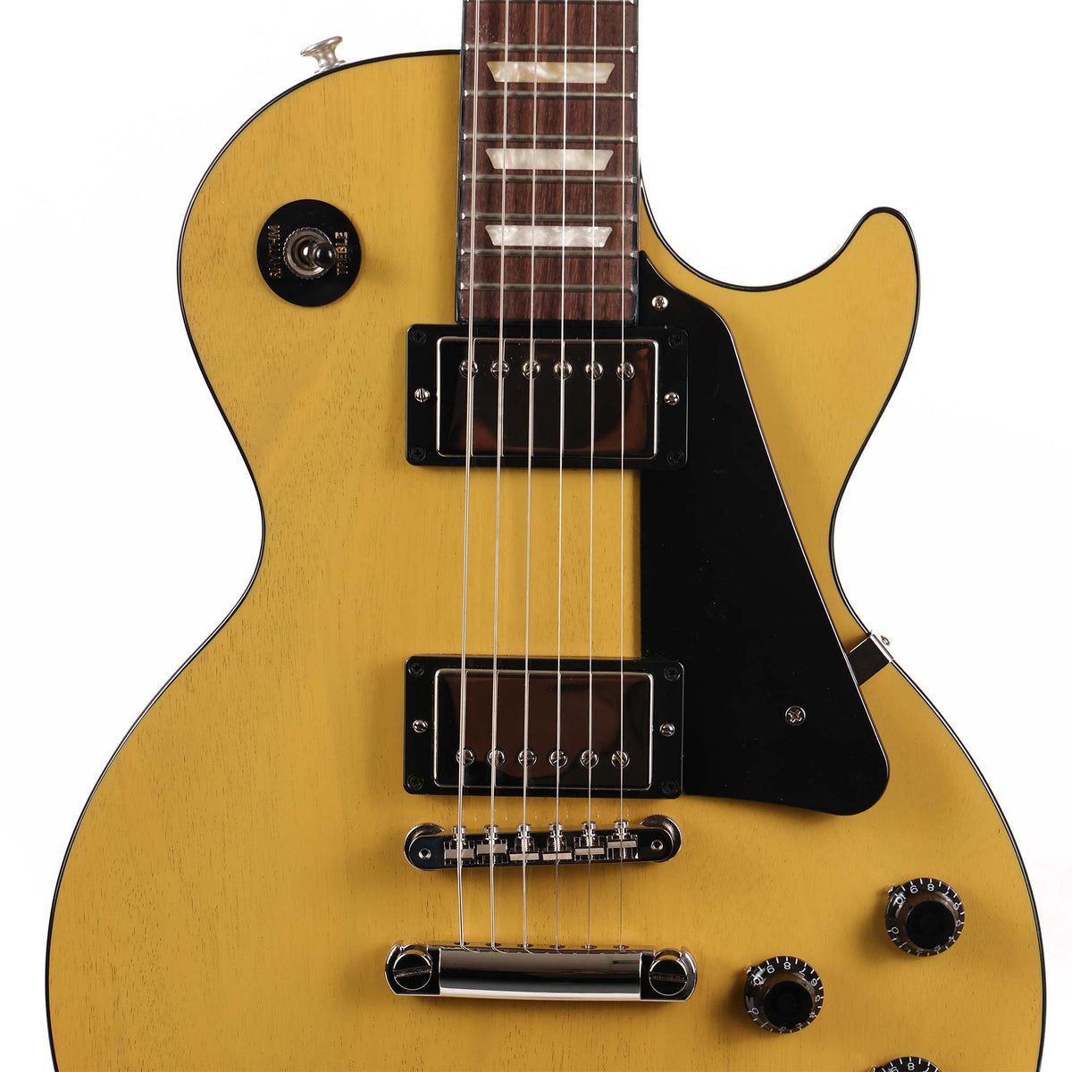 Gibson Les Paul Standard '50s Mahogany Top TV Yellow — 4