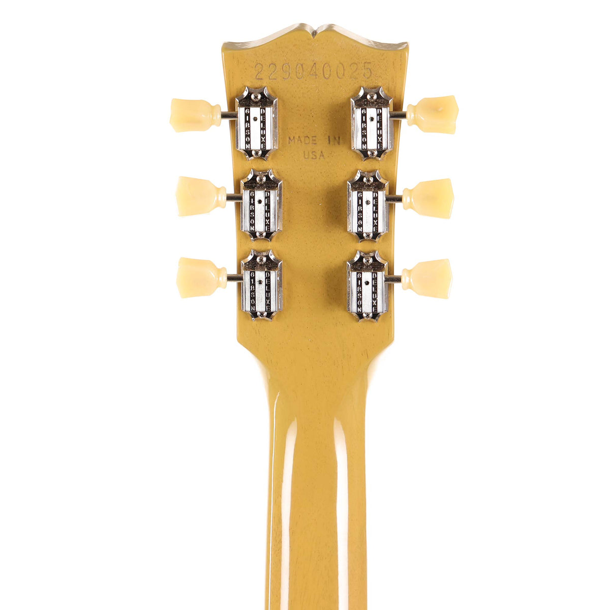 Gibson Les Paul Standard '50s Mahogany Top TV Yellow — 7