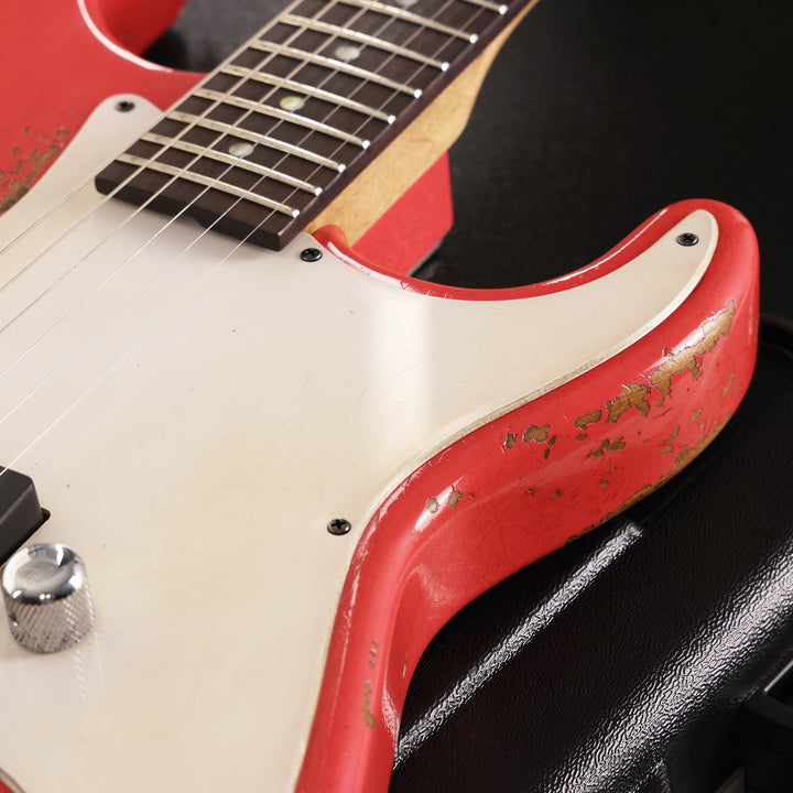 Charvel Custom Shop So-Cal Nitro Faded Fiesta Red