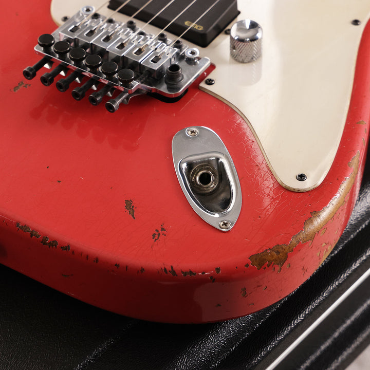 Charvel Custom Shop So-Cal Nitro Faded Fiesta Red