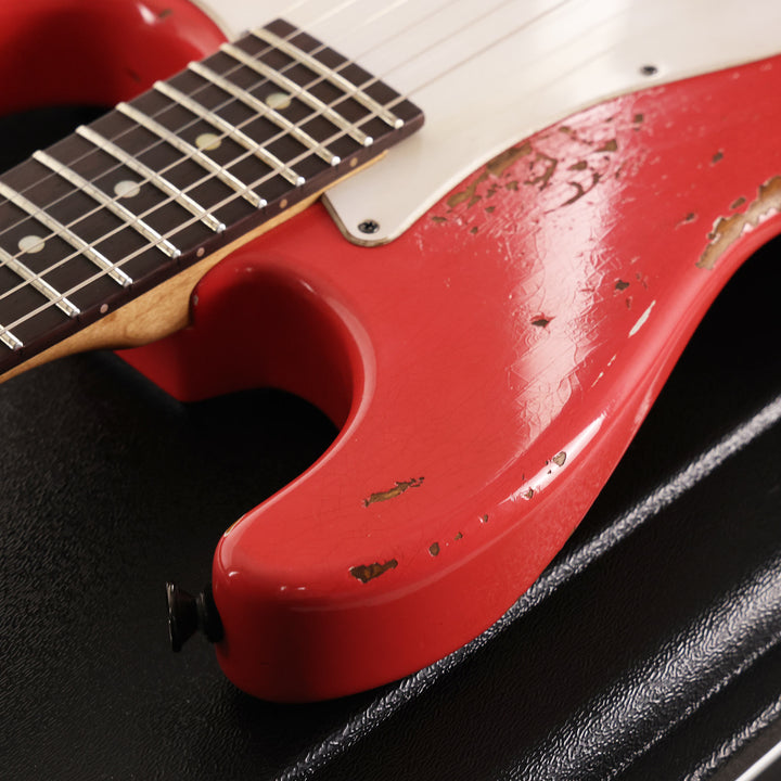 Charvel Custom Shop So-Cal Nitro Faded Fiesta Red