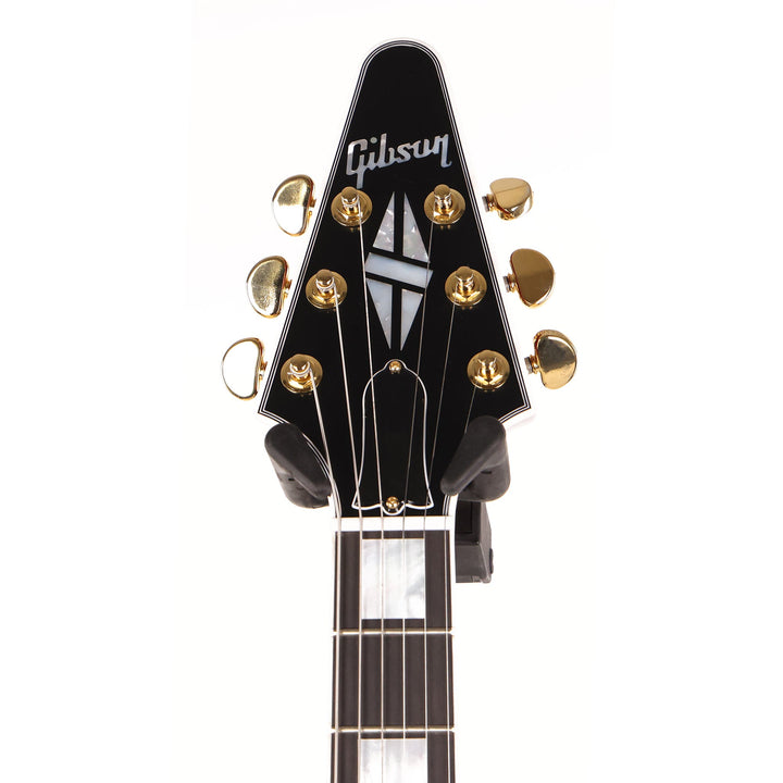 Gibson Custom Shop Flying V Custom Made 2 Measure Figured Top Factory Burst VOS