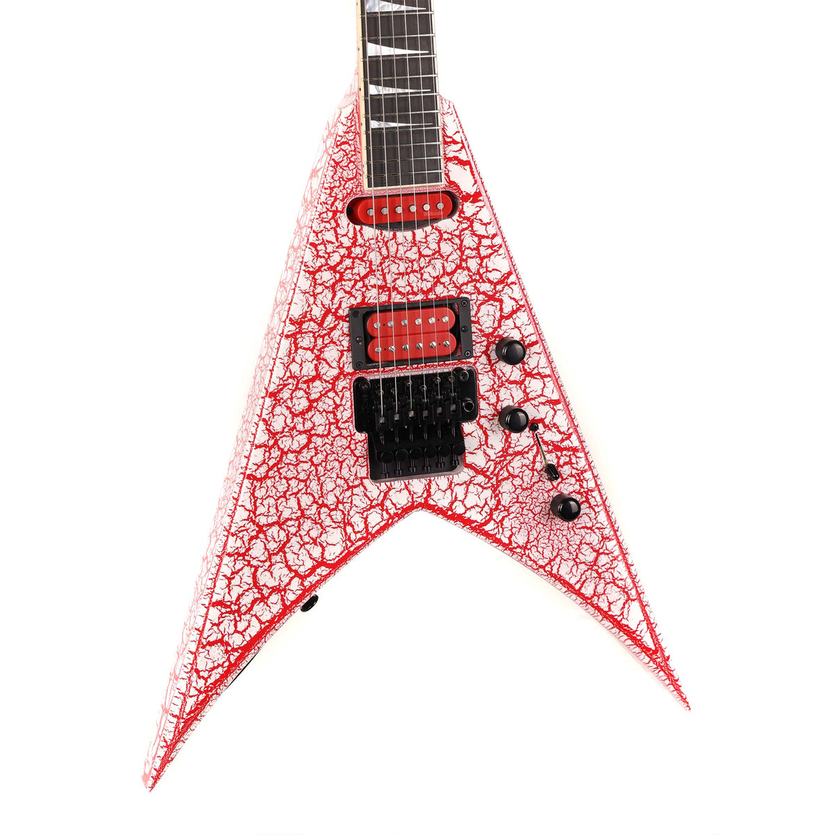 Jackson Custom Shop King V HS Bloodshot Crackle — 5