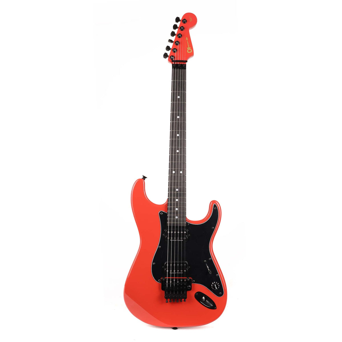 Charvel Custom Shop So-Cal Fiesta Red with Painted Neck — 2