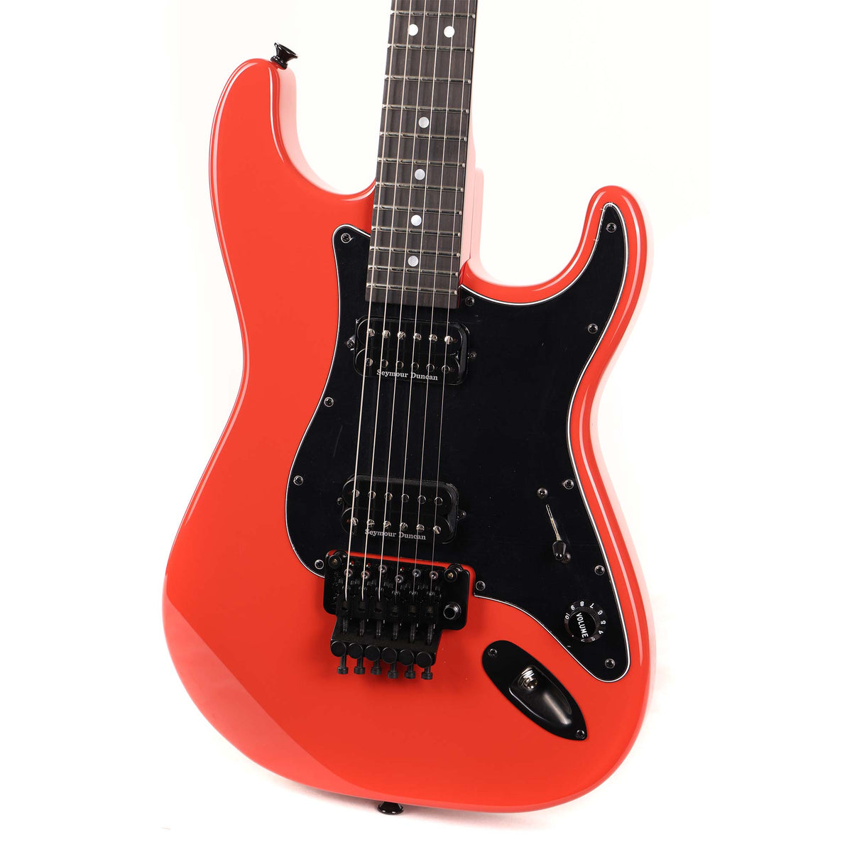 Charvel Custom Shop So-Cal Fiesta Red with Painted Neck — 5