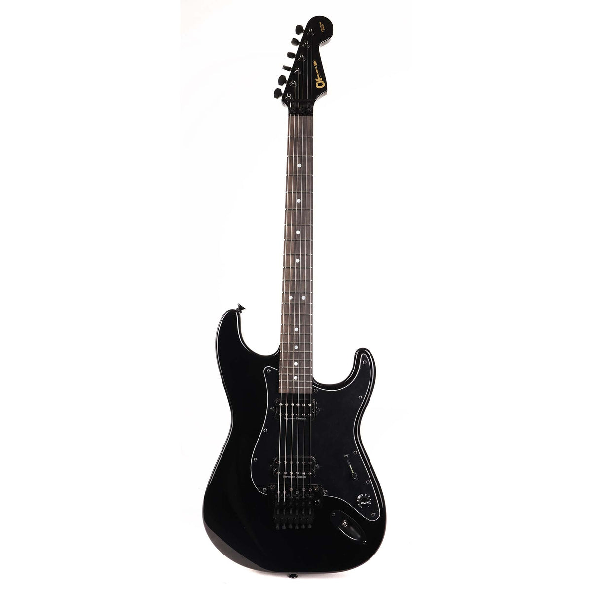 Charvel Custom Shop So-Cal Black with Painted Neck — 2