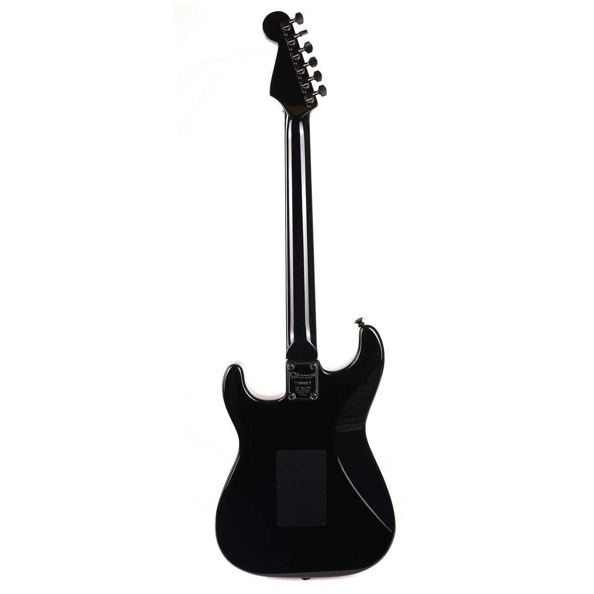 Charvel Custom Shop So-Cal Black with Painted Neck — 3