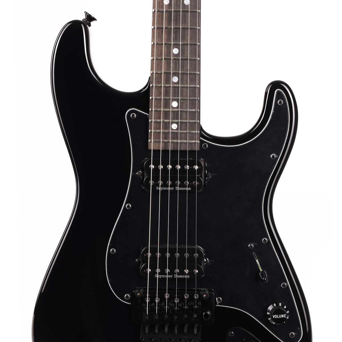 Charvel Custom Shop So-Cal Black with Painted Neck — 4