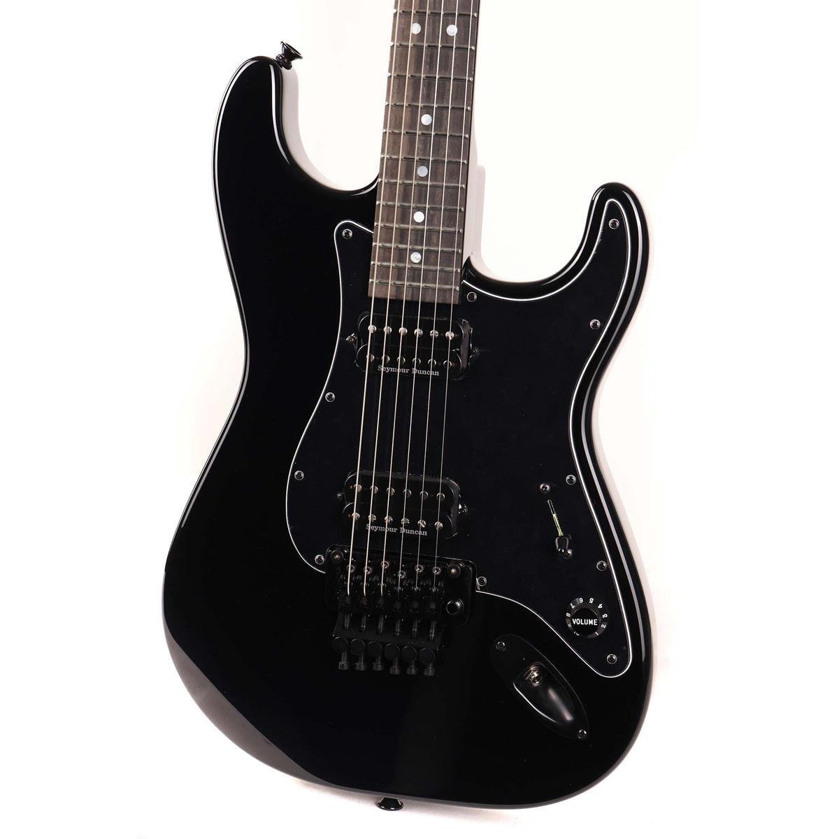 Charvel Custom Shop So-Cal Black with Painted Neck — 5
