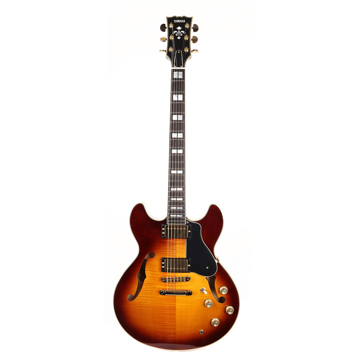 Yamaha SA2200 Semi-Hollow Violin Sunburst — 2