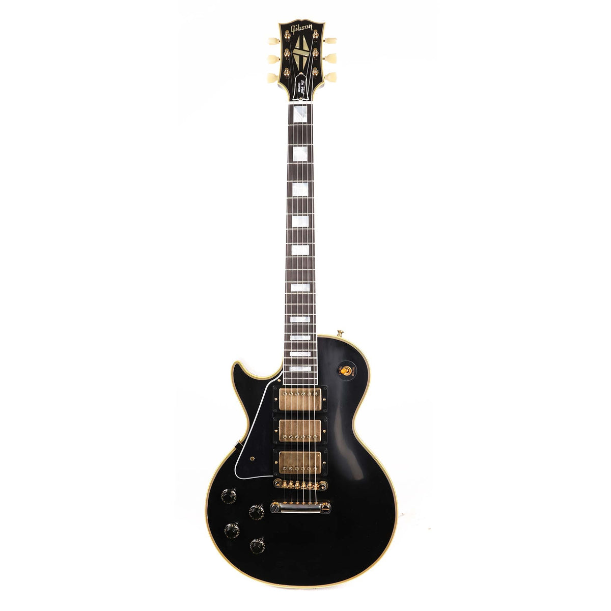 Gibson Custom Shop 1957 Les Paul Custom Reissue 3-Pickup Left-Handed Ebony VOS — 2