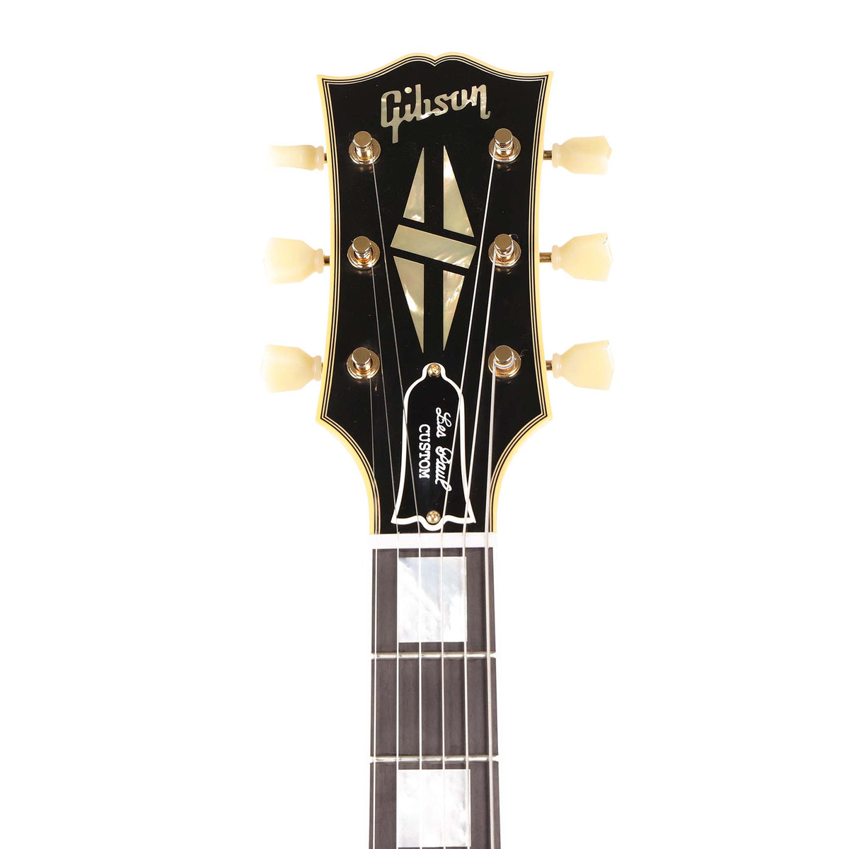 Gibson Custom Shop 1957 Les Paul Custom Reissue 3-Pickup Left-Handed Ebony VOS — 6