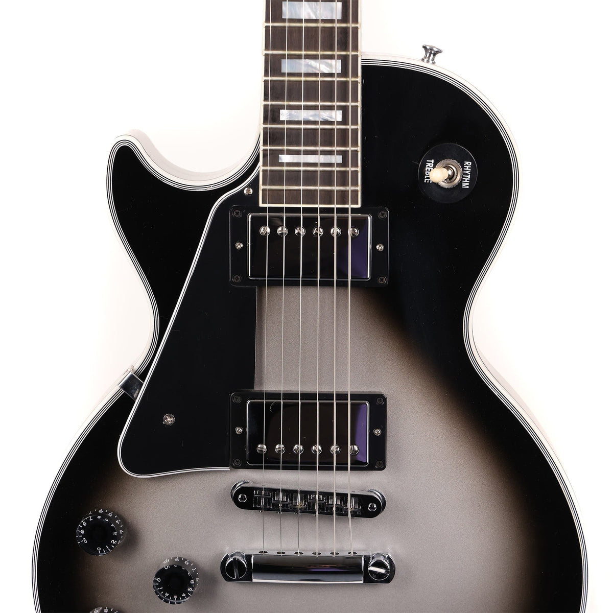 Gibson Custom Shop Les Paul Custom Left-Handed Silverburst — 4