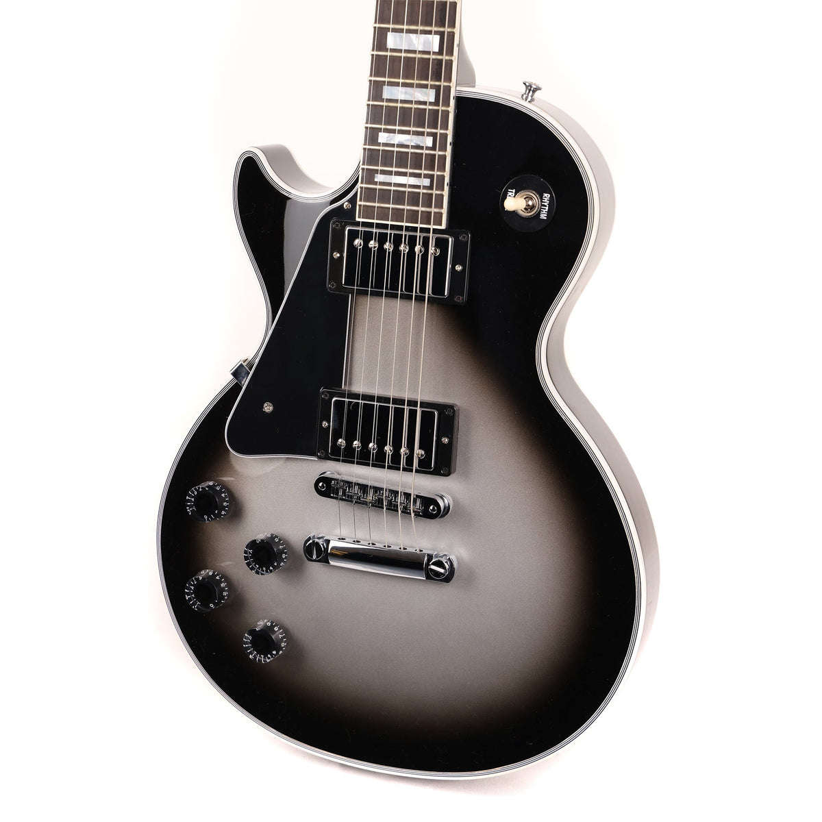 Gibson Custom Shop Les Paul Custom Left-Handed Silverburst — 5