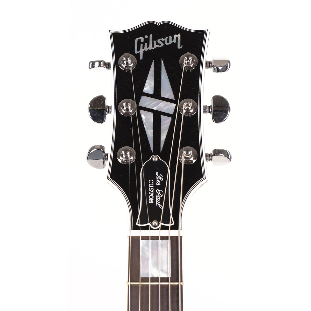 Gibson Custom Shop Les Paul Custom Left-Handed Silverburst — 6