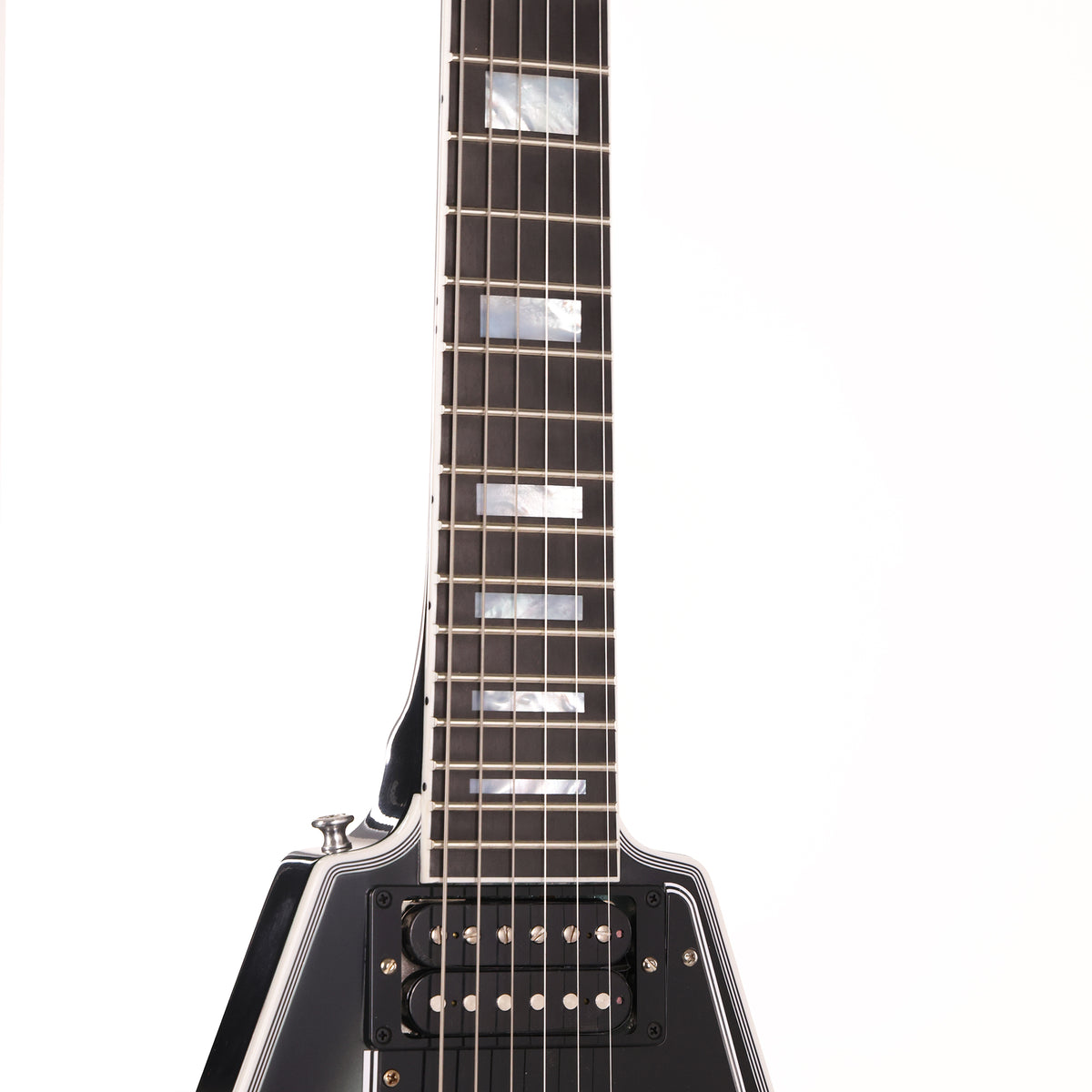 Gibson Custom Shop Flying V Custom Made 2 Measure VOS Kerry Green Burst — 7