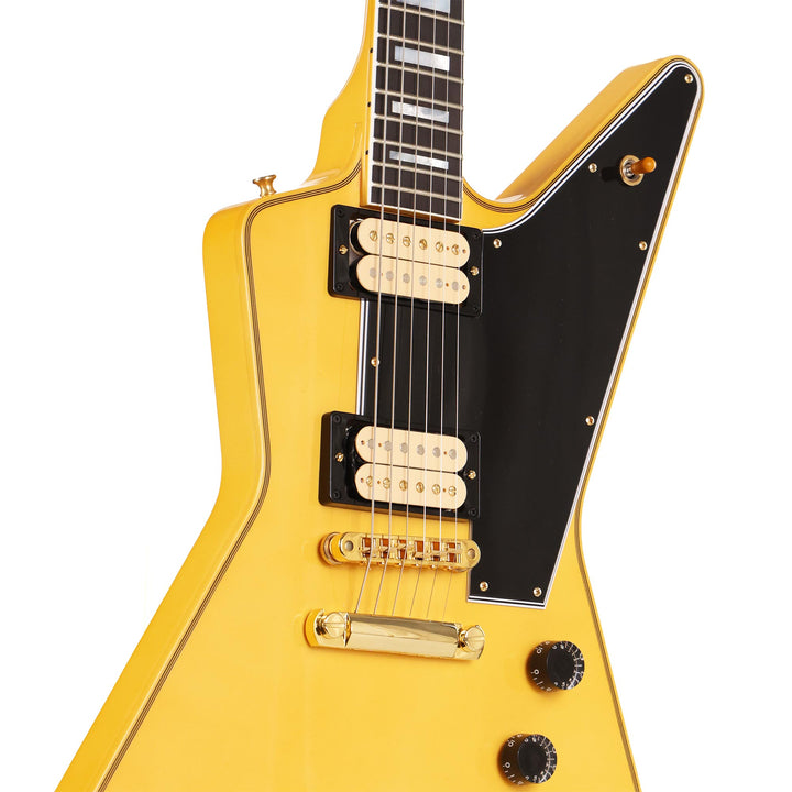 Gibson Custom Shop Explorer Custom Made 2 Measure Heavy Antique White B-Stock