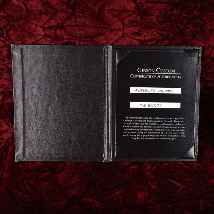 Gibson Custom Shop Firebird Custom Made 2 Measure Heavy Antique White 2025