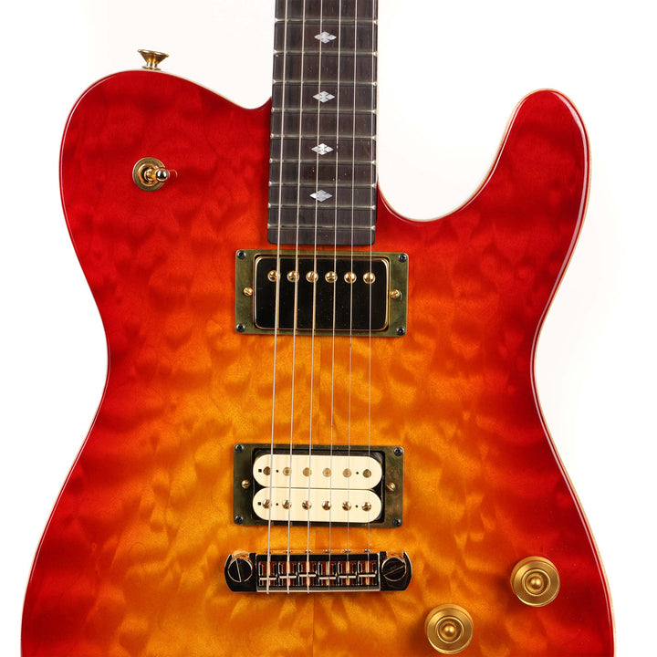 Colletti Guitars Speed of Sound Singlecut Nitro Cherry Sunburst