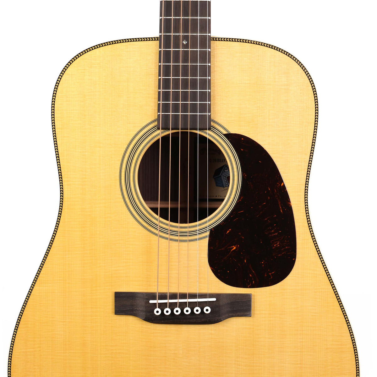 Martin Billy Strings D-28 Signature Guitar Natural — 4