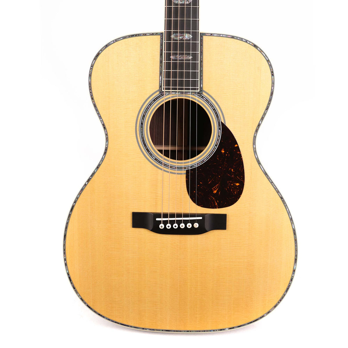 Martin OM-45 Acoustic Guitar Natural 2025 — 1