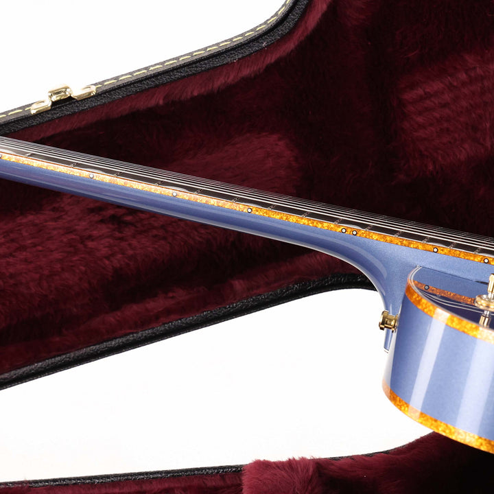 Gretsch Falcon Hollowbody with String-Thru Bigsby Cerulean Smoke