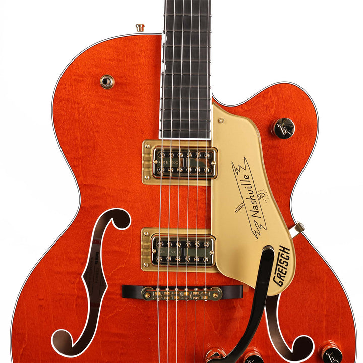 Gretsch Nashville Hollowbody with String-Thru Bigsby Orange Stain | The ...