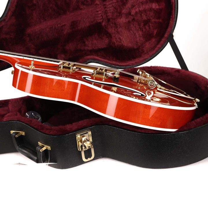 Gretsch Nashville Hollowbody with String-Thru Bigsby Orange Stain | The ...