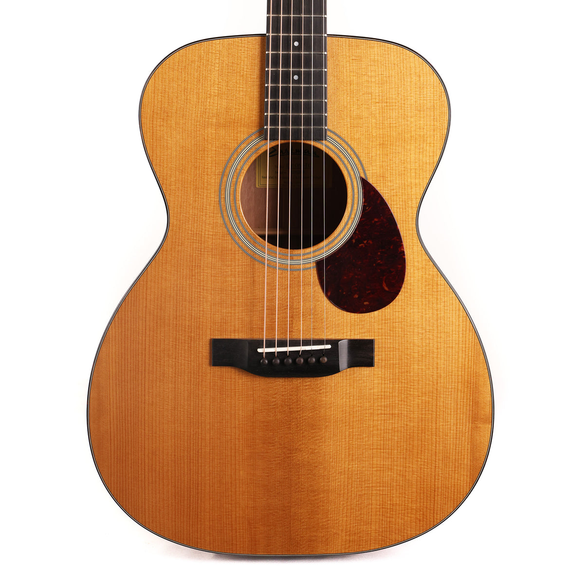 Eastman E10OM-TC Natural Thermo Cure Acoustic Guitar Natural — 2