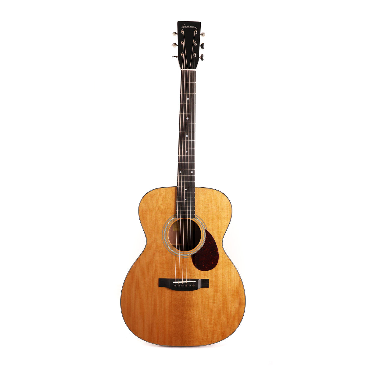 Eastman E10OM-TC Natural Thermo Cure Acoustic Guitar Natural — 3