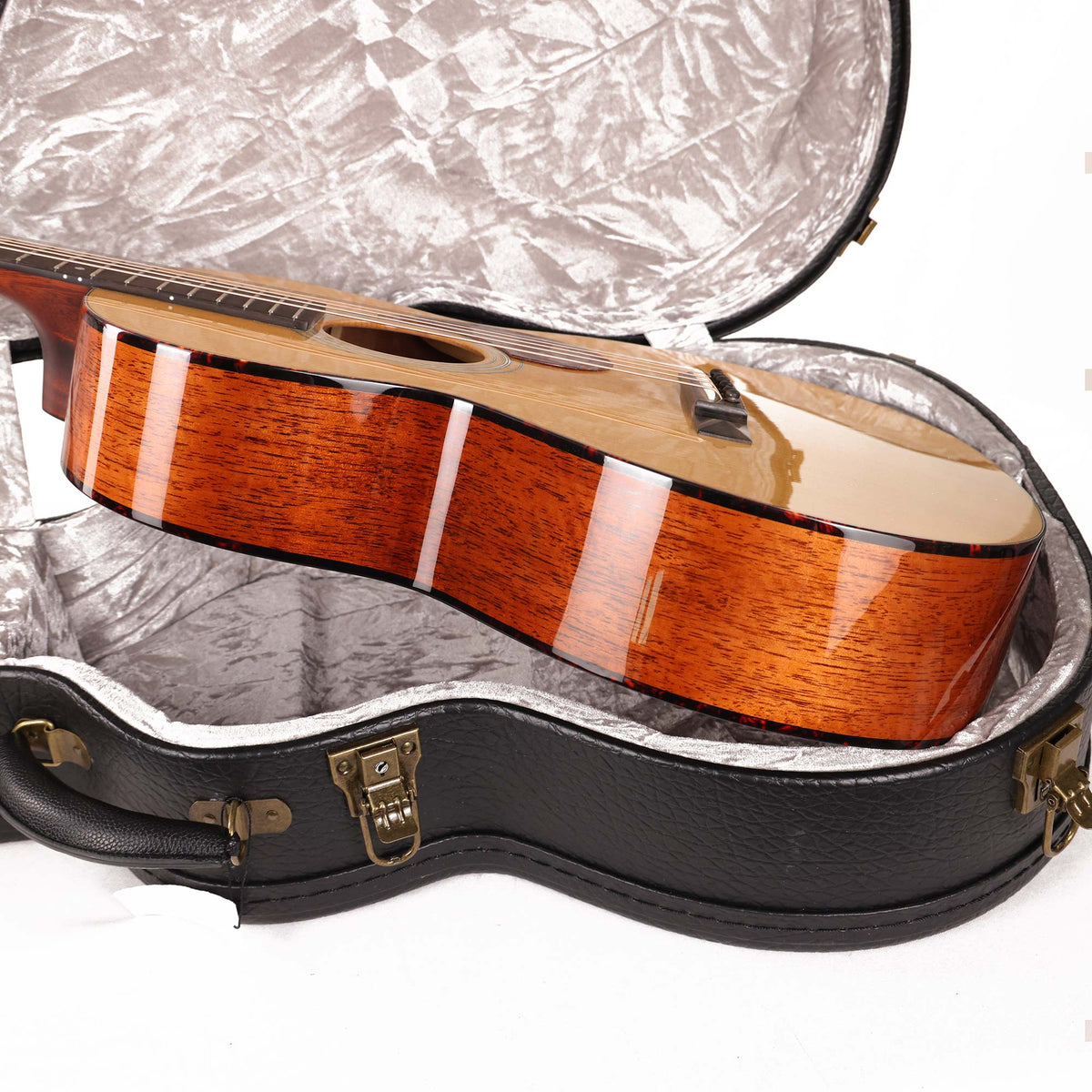 Eastman E10OO-TC Natural Thermo Cure Acoustic Guitar Natural — 5