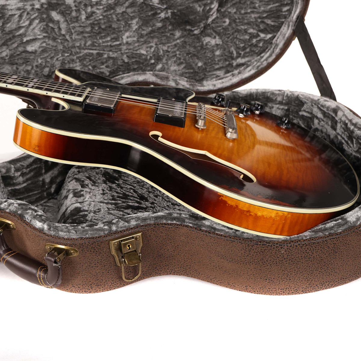 Eastman T59/v Thinline Archtop Antique Sunburst — 5