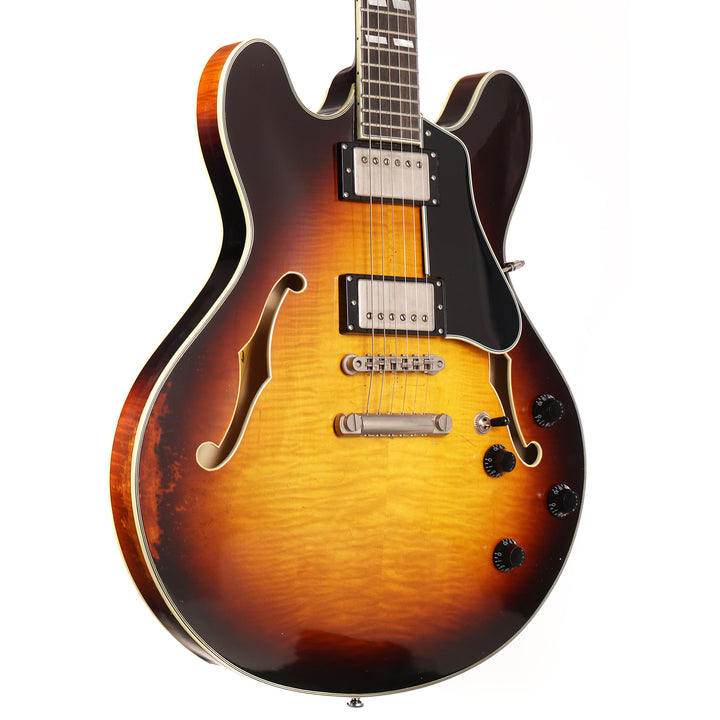 Eastman T59/v Thinline Archtop Antique Sunburst